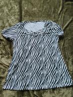 Leuk zebra  shirt maat XL van M&S, Ophalen of Verzenden, Zo goed als nieuw, Maat 46/48 (XL) of groter, Zwart