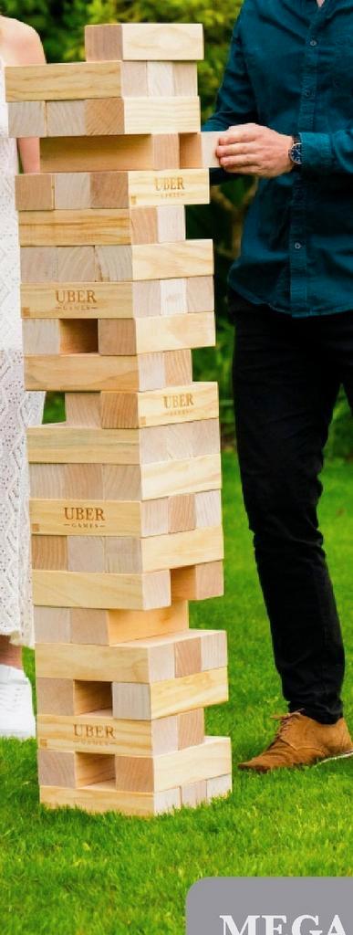 JENGA XXL te huur, Hobby en Vrije tijd, Feestartikelen | Verhuur, Zo goed als nieuw, Overige, Ophalen