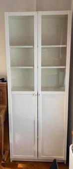 Billy boekenkast inclusief deuren (half glas/ paniel), Ophalen, 200 cm of meer, 50 tot 100 cm, 25 tot 50 cm