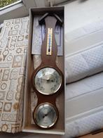 Vintage barometer Fischer met hygro- en thermometer, Ophalen, Zo goed als nieuw, Barometer