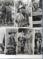 7 stuks oude western filmsterren, Ophalen of Verzenden, 1960 tot 1980, Ongelopen, Sterren en Beroemdheden