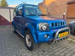Suzuki Jimny 1.3 JX 4WD 2003 Blauw, Auto's, 13 km/l, Stof, 40 €/maand, Zwart