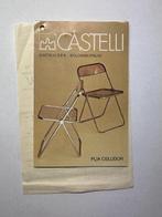 Plia-klapstoel van CASTELLI aangeboden / zitting ontbreekt, Gebruikt, Overige kleuren, Ophalen of Verzenden, Jaren '80