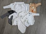 Lange mouwen rompers maat 50 en 56, Ophalen of Verzenden, Zo goed als nieuw, Jongetje of Meisje, Nacht- of Onderkleding