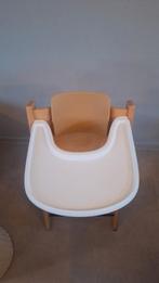 Stokke tripp trapp naturel met babyset en tray #3, Ophalen, Zo goed als nieuw, Meegroeistoel