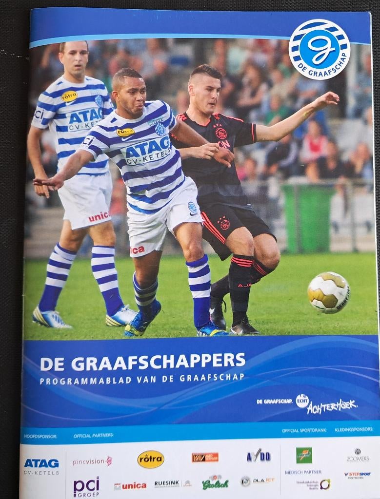 De Graafschap - Sparta 2013/2014, Ophalen of Verzenden, Zo goed als nieuw, Overige binnenlandse clubs, Boek of Tijdschrift