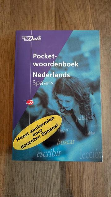 Van Dale Pocketwoordenboek Nederlands – Spaans beschikbaar voor biedingen