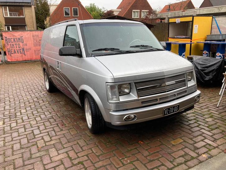 Chevrolet Astrovan 4.3 Extended AUT 1991, Auto's, Bestelauto's, Particulier, Chevrolet, LPG, Automaat, Origineel Nederlands, Zilver of Grijs