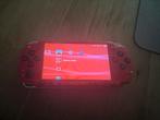 Sony psp rood, Spelcomputers en Games, Spelcomputers | Sony PSP, Ophalen of Verzenden, Zo goed als nieuw, Overige kleuren