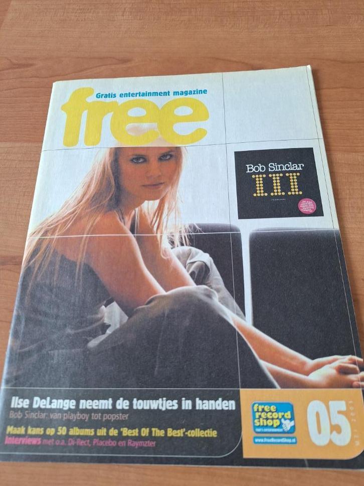 Free 2003 Ilse de Lange Candy Dulfer Di-rect Placebo Shakira, Verzamelen, Tijdschriften, Kranten en Knipsels, Tijdschrift, Nederland