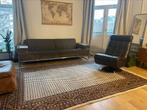 professioneel gereinigd vintage perzisch tapijt retro design, Huis en Inrichting, Stoffering | Tapijten en Kleden, 200 cm of meer