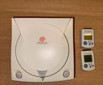 Dreamcast console & 2 visual memory unit (Japans ), Spelcomputers en Games, Spelcomputers | Sega, Met 1 controller, Ophalen of Verzenden