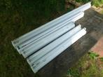 5 TL-armaturen + buizen, Ophalen, Gebruikt, Metaal, Zakelijk