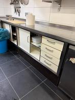 Keuken inrichting horeca, Witgoed en Apparatuur, Gebruikt, Gas, Vrijstaand, 4 kookzones