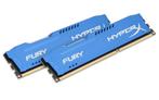 Kingston HyperX Fury blu HX318C10FK2/16, Computers en Software, RAM geheugen, DDR4, Ophalen of Verzenden, Zo goed als nieuw, Desktop