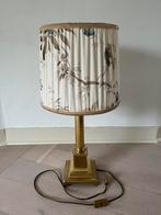 Vintage schemerlamp, Huis en Inrichting, Lampen | Tafellampen, Antiek mid century vintage modern timeless design, Gebruikt, Stof