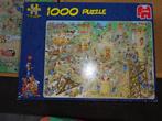 Puzzel Jan van Haasteren MIDDELEEUWEN, Hobby en Vrije tijd, Denksport en Puzzels, Ophalen, 500 t/m 1500 stukjes, Zo goed als nieuw