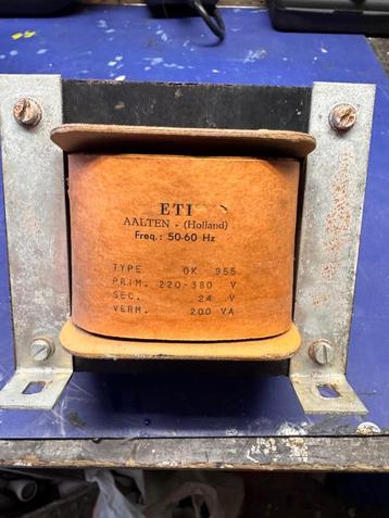 transformator ETI 220/380  -24V beschikbaar voor biedingen