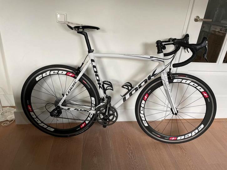 Look 586 full carbon racefiets campagnolo 11 speed, Sport en Fitness, Wielrennen, Gebruikt, Overige typen, Ophalen