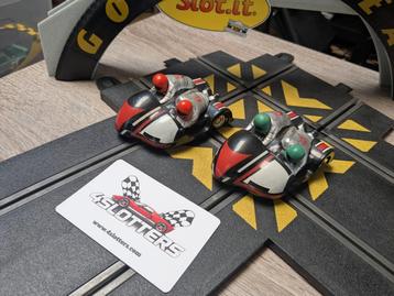 2x Scalextric Motor & Sidecar USED beschikbaar voor biedingen