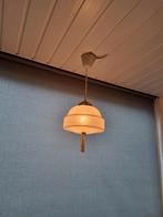 Brocante hanglamp met franje., Huis en Inrichting, Lampen | Hanglampen, Ophalen of Verzenden, Gebruikt, Minder dan 50 cm