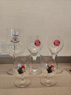 Vijf bierglazen Jopen, Trippel Karmeliet en Chouffe, Ophalen of Verzenden, Bierglas