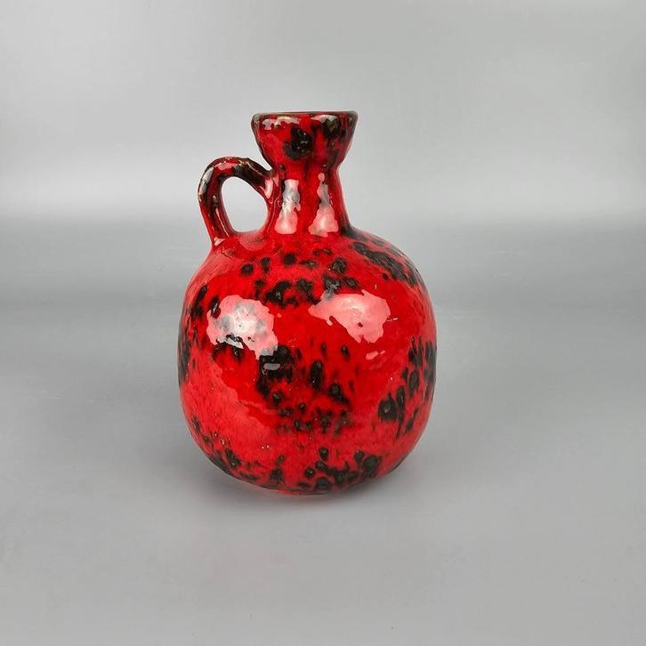 Vintage West-Duitse Fat Lava vaas. Ruscha, 333, Antiek en Kunst, Antiek | Lampen, Ophalen of Verzenden