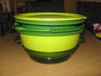 Te koop Microgourmet of stoompan Tupperware in nieuwstaat!, Huis en Inrichting, Keuken | Tupperware, Ophalen, Nieuw, Groen, Overige typen