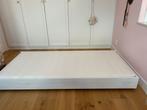 Slaaplade 90x190 + matras 80x190, Huis en Inrichting, Ophalen, 90 cm, Eenpersoons, Wit
