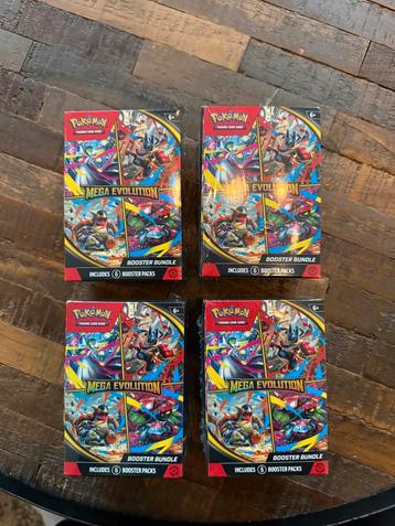 Pokemon Mega Evolutions Booster Bundle 6 Booster Packs beschikbaar voor biedingen