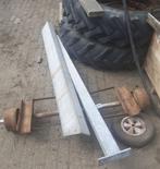 latei Stalen hoeklijn 200x100x12 lengte 2320 verzinkt / koke, Ophalen, Nieuw, IJzer