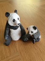 Schleich panda met jonge panda, Verzamelen, Beelden en Beeldjes, Ophalen of Verzenden, Dier, Zo goed als nieuw