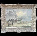 Groot schilderij van Emile-Jean Braun (1879-1968), Ophalen