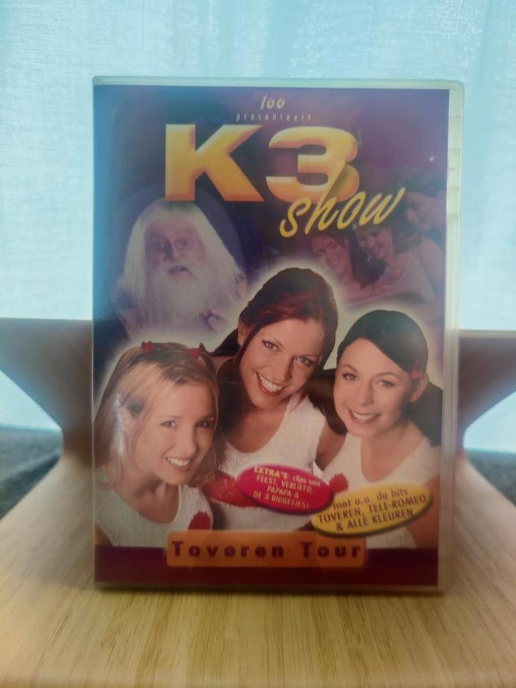 K3 Show - Toveren Tour DVD, Cd's en Dvd's, Dvd's | Kinderen en Jeugd, Zo goed als nieuw, Film, Komedie, Boxset, Alle leeftijden