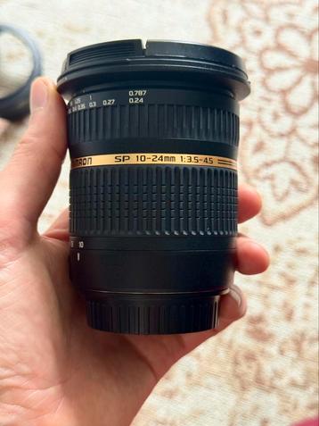 Tamron SP 10-24 f3.5-4.5 groothoeklens voor Canon beschikbaar voor biedingen