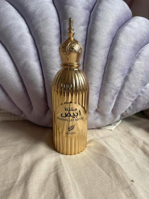Afnan Mukhallat Abiyad 100ml, Verzamelen, Parfumverzamelingen, Zo goed als nieuw, Parfumfles, Ophalen of Verzenden