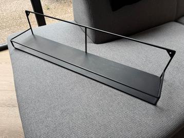 metalen wandplank 80x16 cm – met opstaande rand beschikbaar voor biedingen