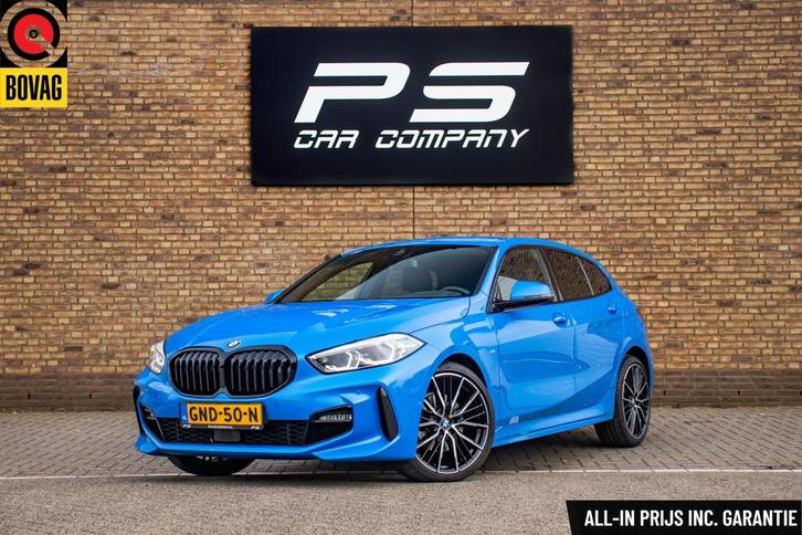 BMW 1-serie 118i EDE M Sport, Half Leder, Ambient, Keyless, Auto's, BMW, Bedrijf, Te koop, 1-Serie, ABS, Achteruitrijcamera, Adaptive Cruise Control