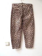 Z30 DROLE DE COPINE kuit broek beige zwart L = 38/40, Maat 38/40 (M), Drole de copine, Zwart, Ophalen of Verzenden
