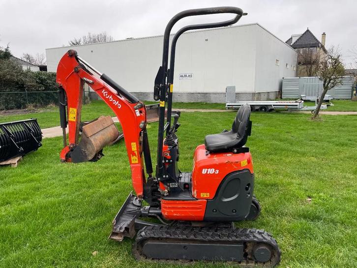 Kubota U10-3 minigraafmachine 2020 (bj 2020), Zakelijke goederen, Machines en Bouw | Kranen en Graafmachines, Graafmachine