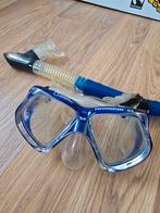 Blauwe snorkel bril man, Ophalen of Verzenden, Zo goed als nieuw