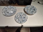 churchill  staffordshire servies engels delfts blauw antiek, Antiek en Kunst, Ophalen