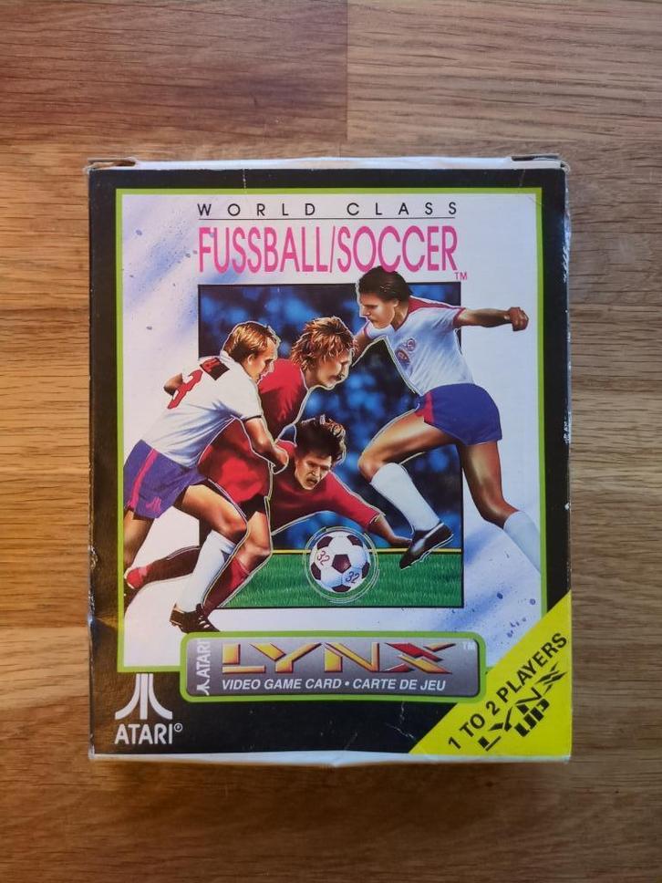 Atari Lynx World Class Fussball Soccer, Spelcomputers en Games, Games | Atari, Gebruikt, Atari Lynx, Sport, 1 speler, Vanaf 3 jaar