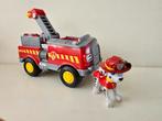 Paw patrol marshall met voertuig, Ophalen of Verzenden, Zo goed als nieuw