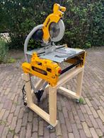 DeWalt DW743 combinatiezaag + DE3500-XJ afzuigzet, Doe-het-zelf en Verbouw, Gereedschap | Zaagmachines, Ophalen, Gebruikt, 70 mm of meer
