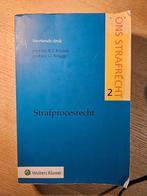 Ons strafrecht 2 - Strafprocesrecht, Gelezen, Ophalen of Verzenden, WO, Wolters Kluwer