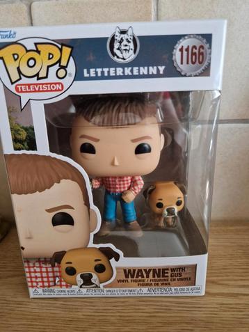 Funko pop Wayne with gus nr 1166 letterkenny  beschikbaar voor biedingen