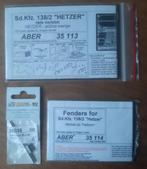 Jagdpanzer 38(t) Hetzer - 2x Aber PE set en alu loopje 1/35, Hobby en Vrije tijd, Overige merken, Tank, Verzenden, 1:32 tot 1:50
