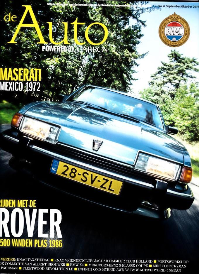 De Auto 6 2014 : Rover SD1 - Donkervoort D8 GTO - Mini All4, Boeken, Auto's | Folders en Tijdschriften, Gelezen, Algemeen, Ophalen of Verzenden