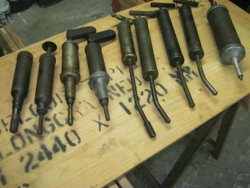 partijtje antieke vetspuiten, Antiek en Kunst, Antiek | Gereedschap en Instrumenten, Ophalen of Verzenden